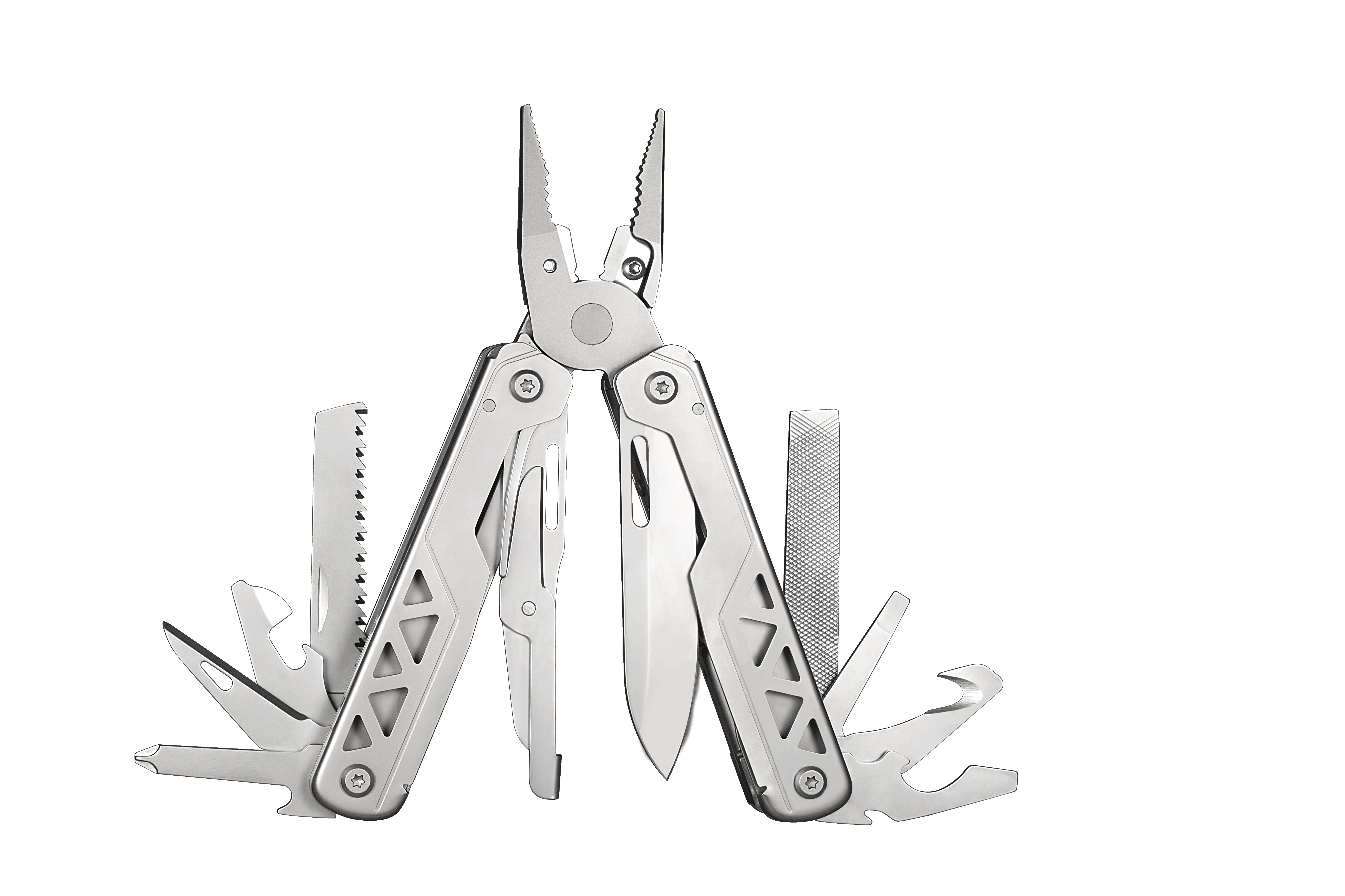 Multitool mit 15 Funktionen.