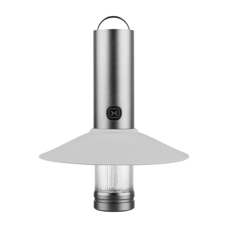 Campingleuchte 4-in-1 mit 3 Lichtmodi, abnehmbarem Schirm und Magnet